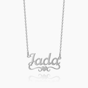 Love Heart Name Necklace