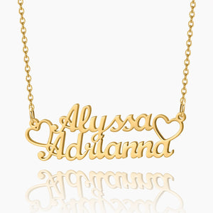 Double Name Necklace